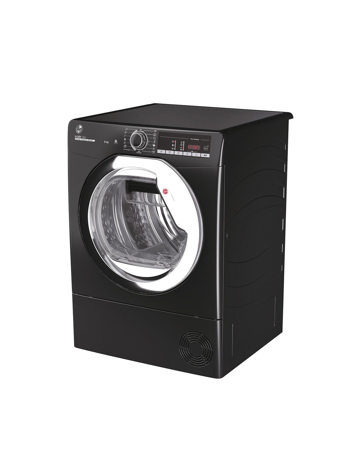  image of hoover-h-dry-3100-hle-c8tceb-80-8kg-condenser-tumble-dryer-black
