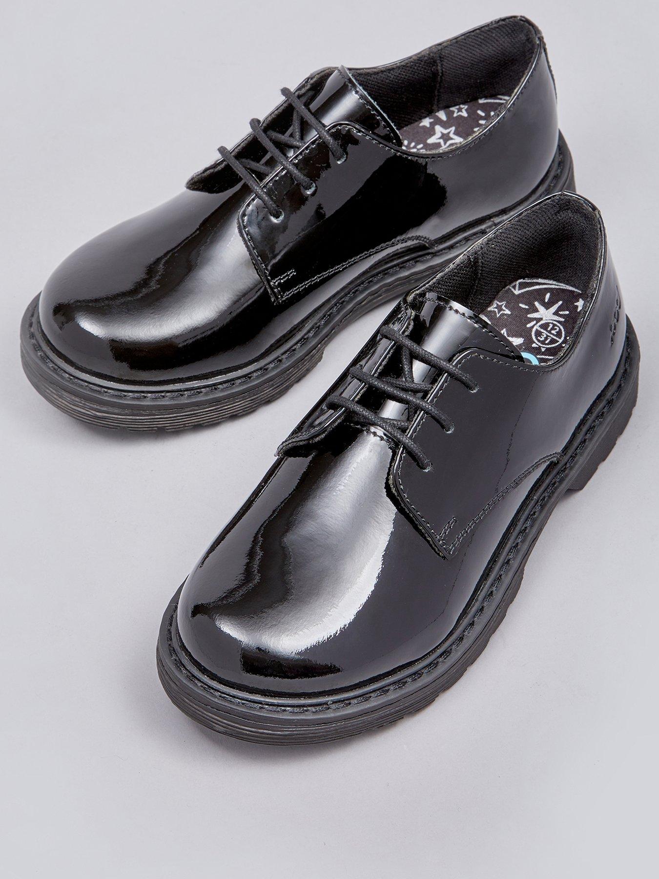  Bria Girls Chunky Patent Derby
