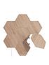  image of nanoleaf-elements-wood-hexagons-starter-kit-7pk