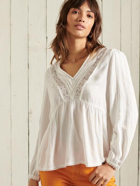 superdry-jenny-lace-top-white