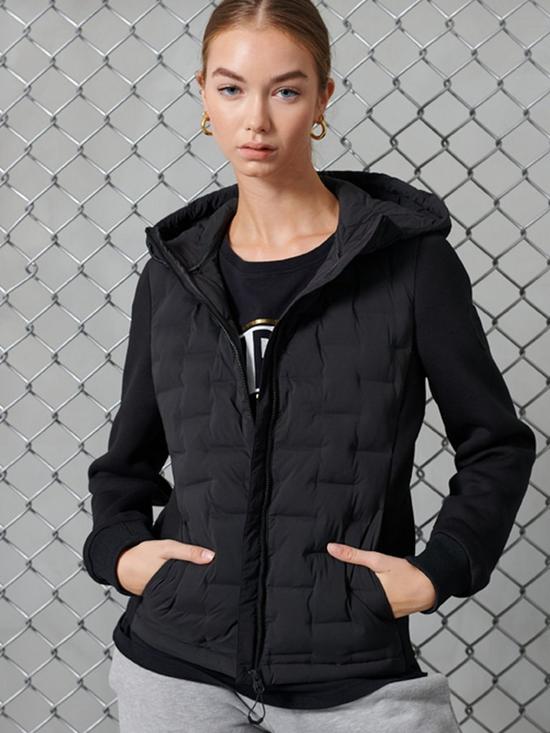 front image of superdry-storm-sonic-luxe-hybrid-jacket-black