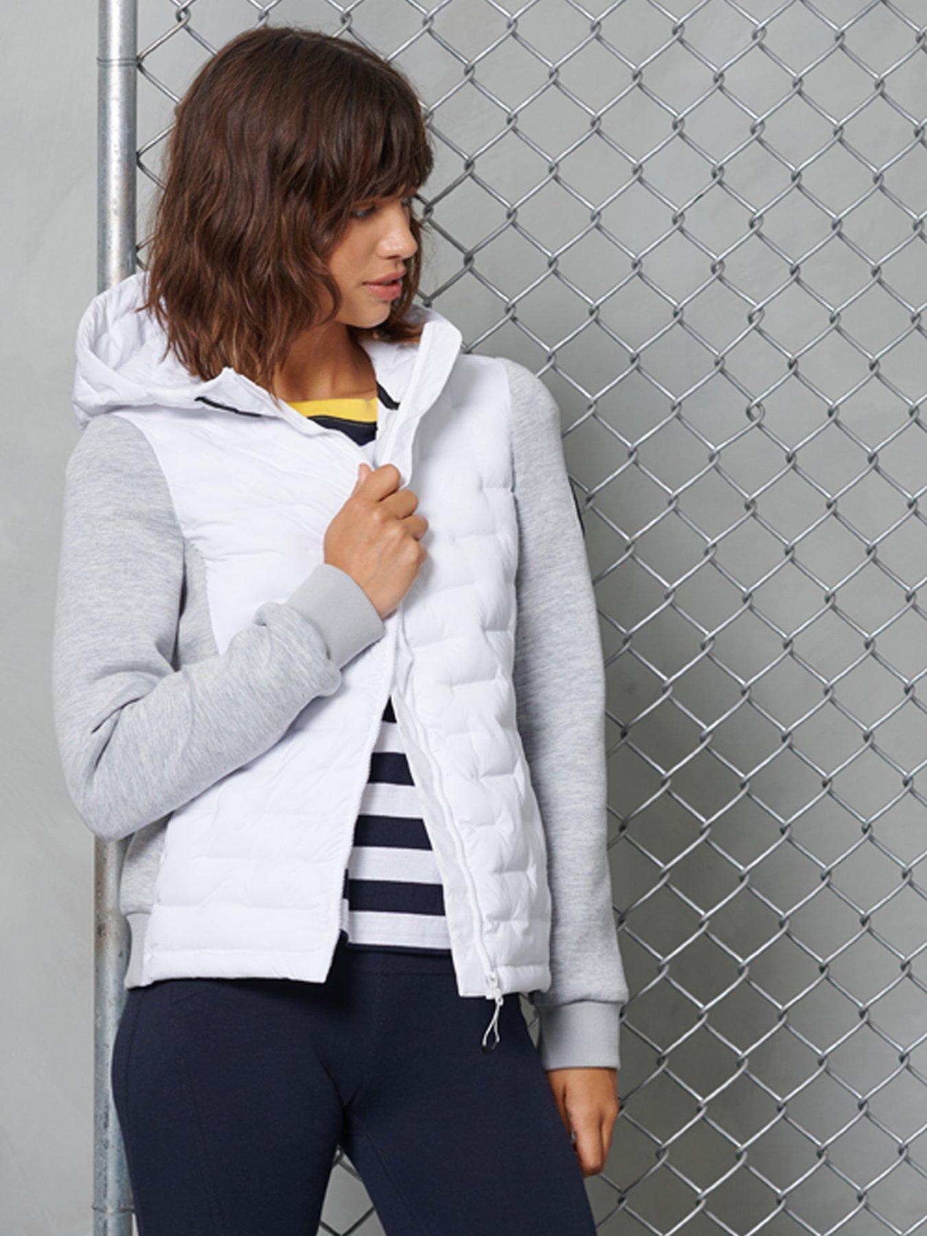 Women Storm Sonic Luxe Hybrid Jacket - White