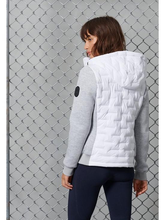 stillFront image of superdry-storm-sonic-luxe-hybrid-jacket-white