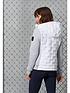  image of superdry-storm-sonic-luxe-hybrid-jacket-white