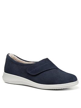 hotter-wrap-slippers-navy