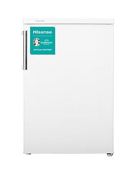 Product photograph of Hisense Fv105d4bw21 55cm Wide Under-counter Freezer - White from very.co.uk