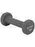  image of fithut-dumbell-twin-pack-2kg-grey