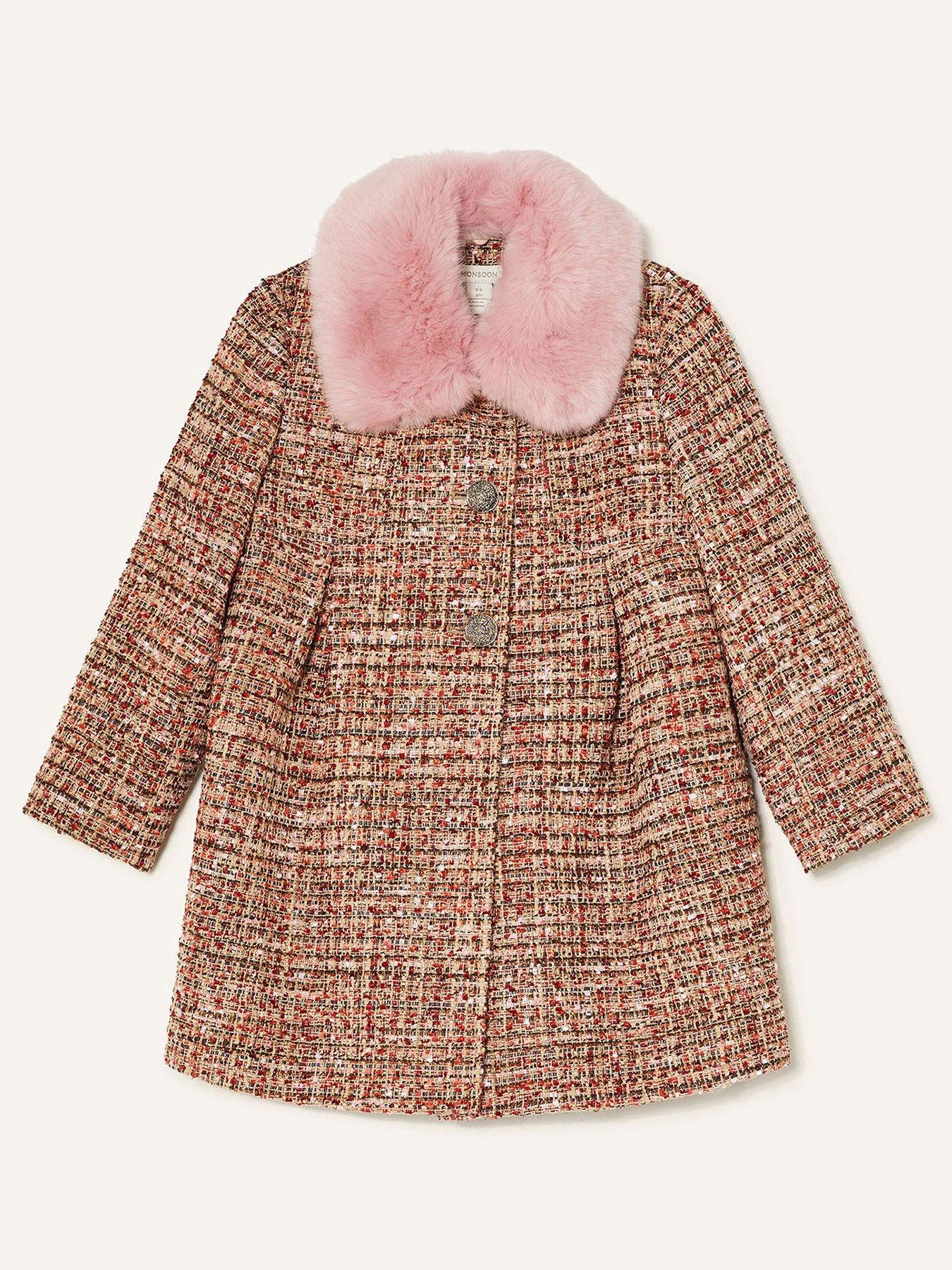 monsoon tweed coat