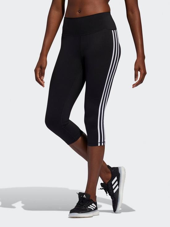 front image of adidas-believe-this-20-3-stripes-34-leggings