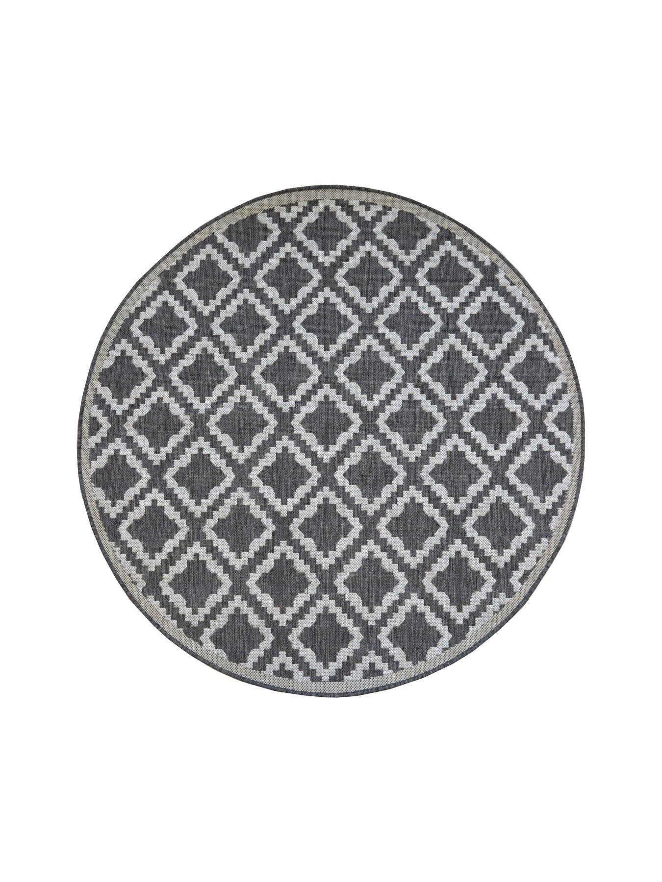 undefined Kamina Flatweave Circle Rug