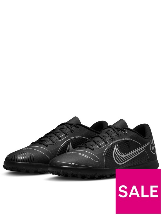 front image of nike-mens-mercurial-vapor-14-club-astro-turf-football-boots-black