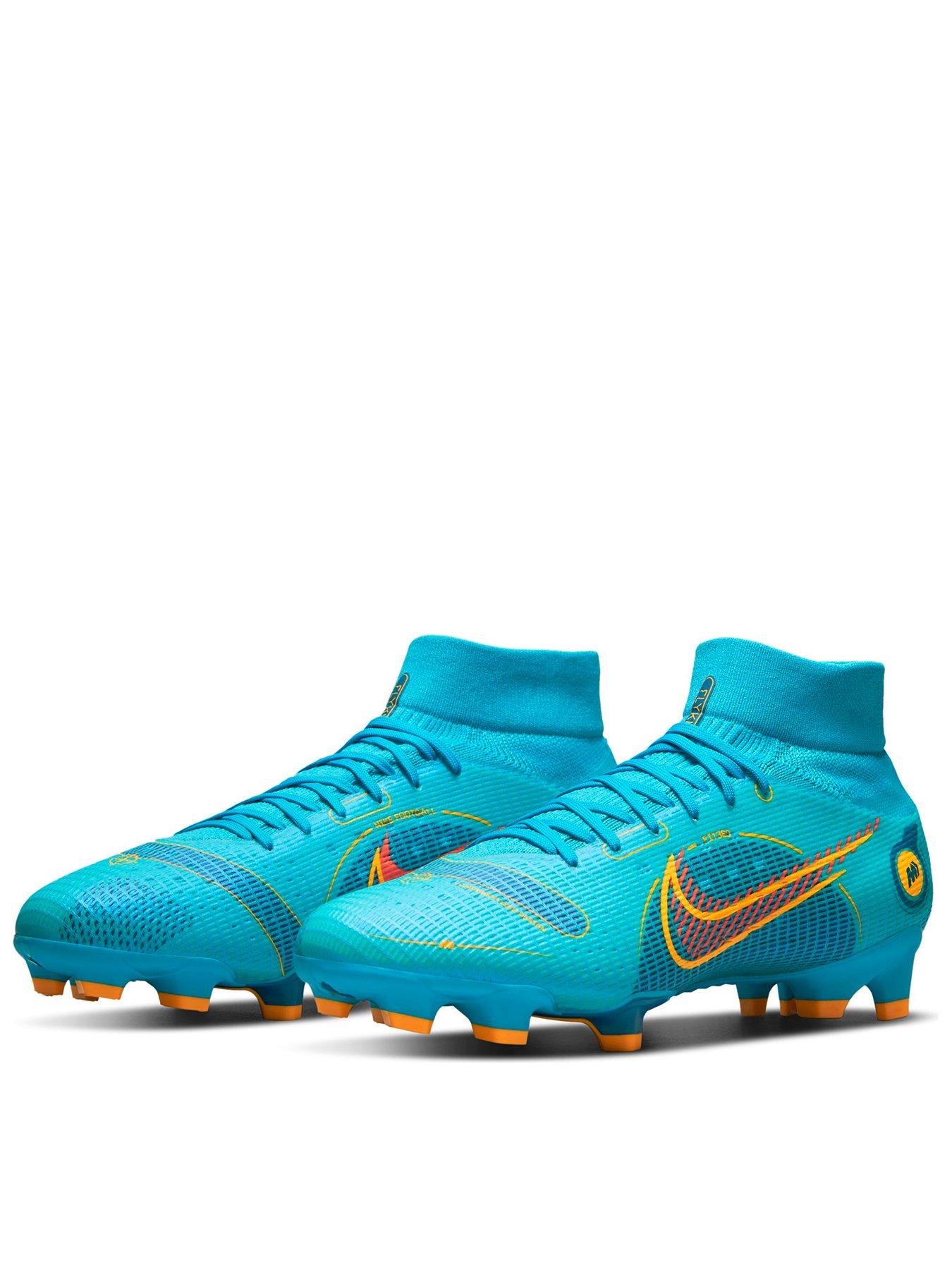 Men Mercurial Superfly 8 Pro Firm Ground Football Boots - Blue