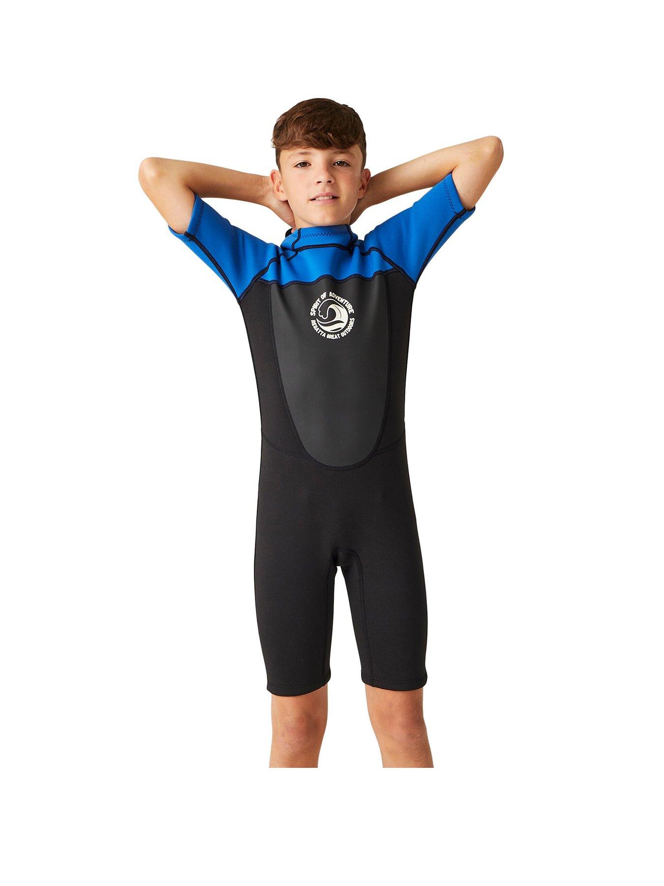 Details about   Kids Wetsuits 2.5MM Premium Neoprene for Boys Girls Warmth Long Sleeve UV 