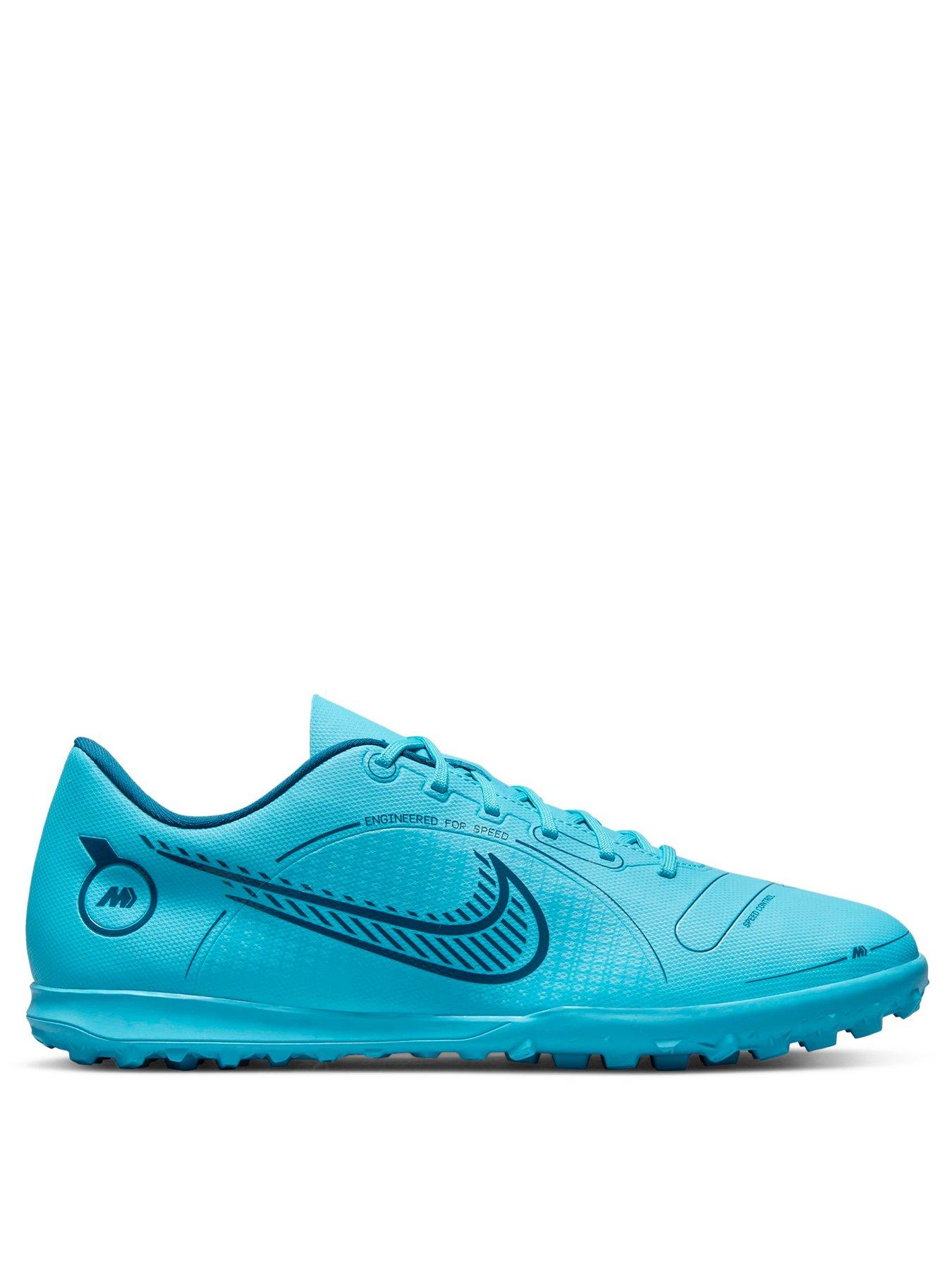 Nike Mercurial Vapor 14 Club Astro Turf Football Boots - Blue | very.co.uk