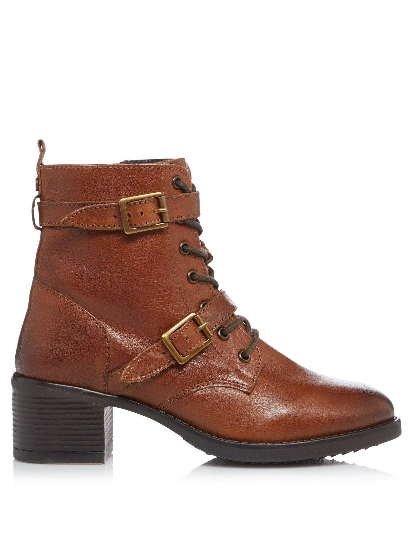 Women Wide Fit Paxtone Boot - Tan