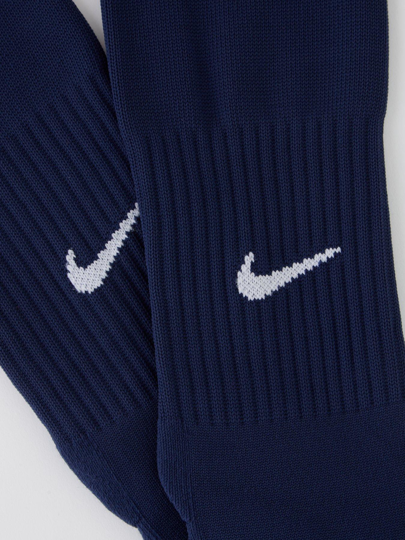 Nike dri on sale fit socks blue