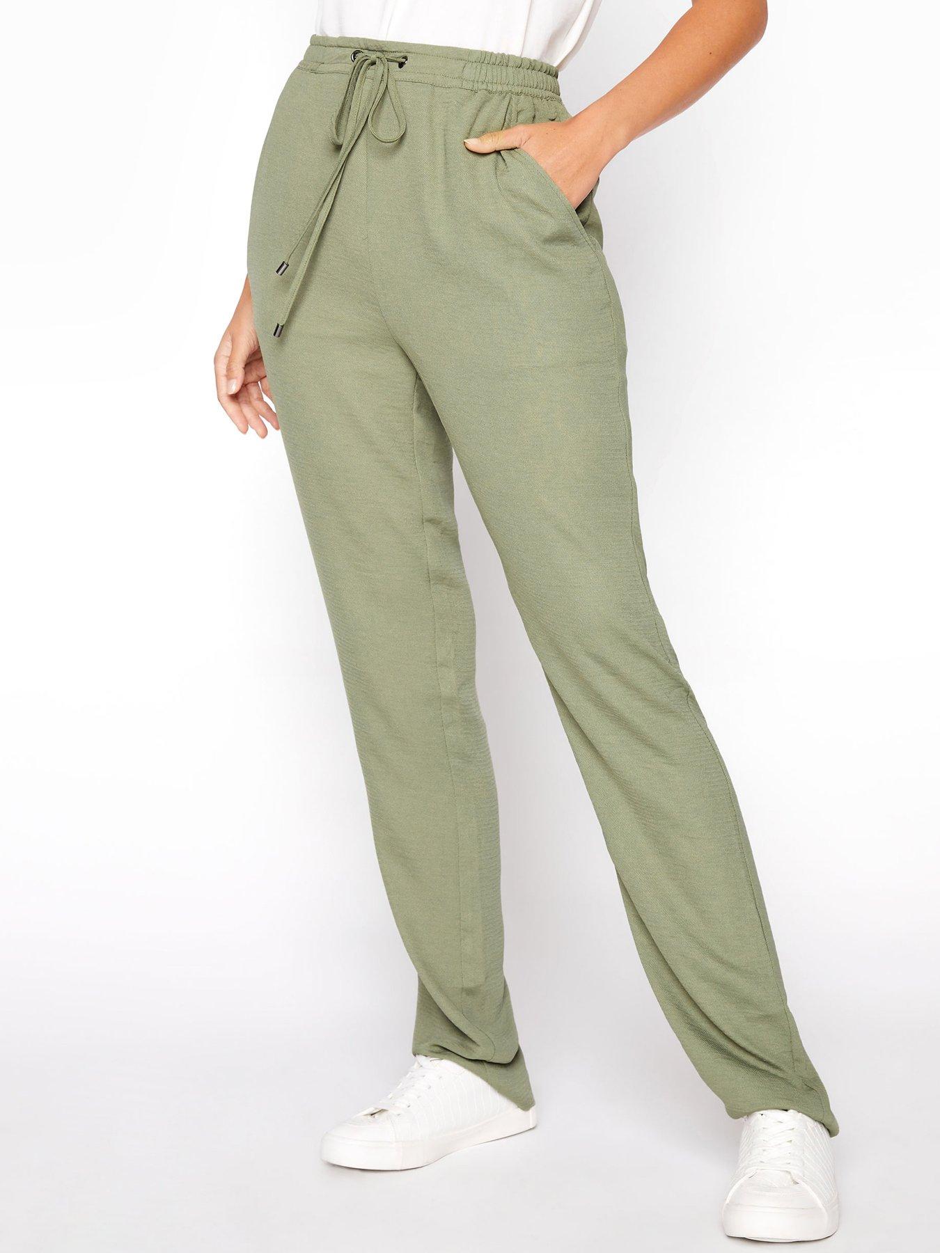 Women Washed Twill Jogger