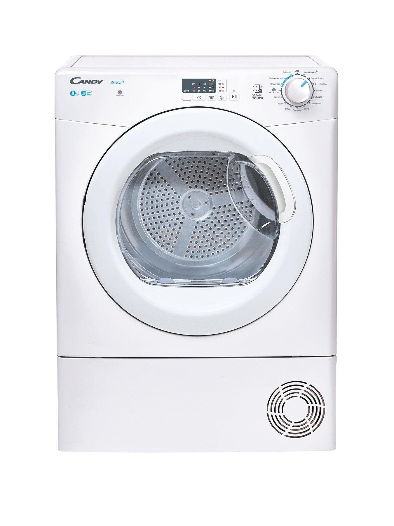 Candy Smart CSEC8LG-80 8kg Condenser Tumble Dryer, With Smart ...