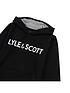  image of lyle-scott-boys-logo-pullovernbsphoodie-black