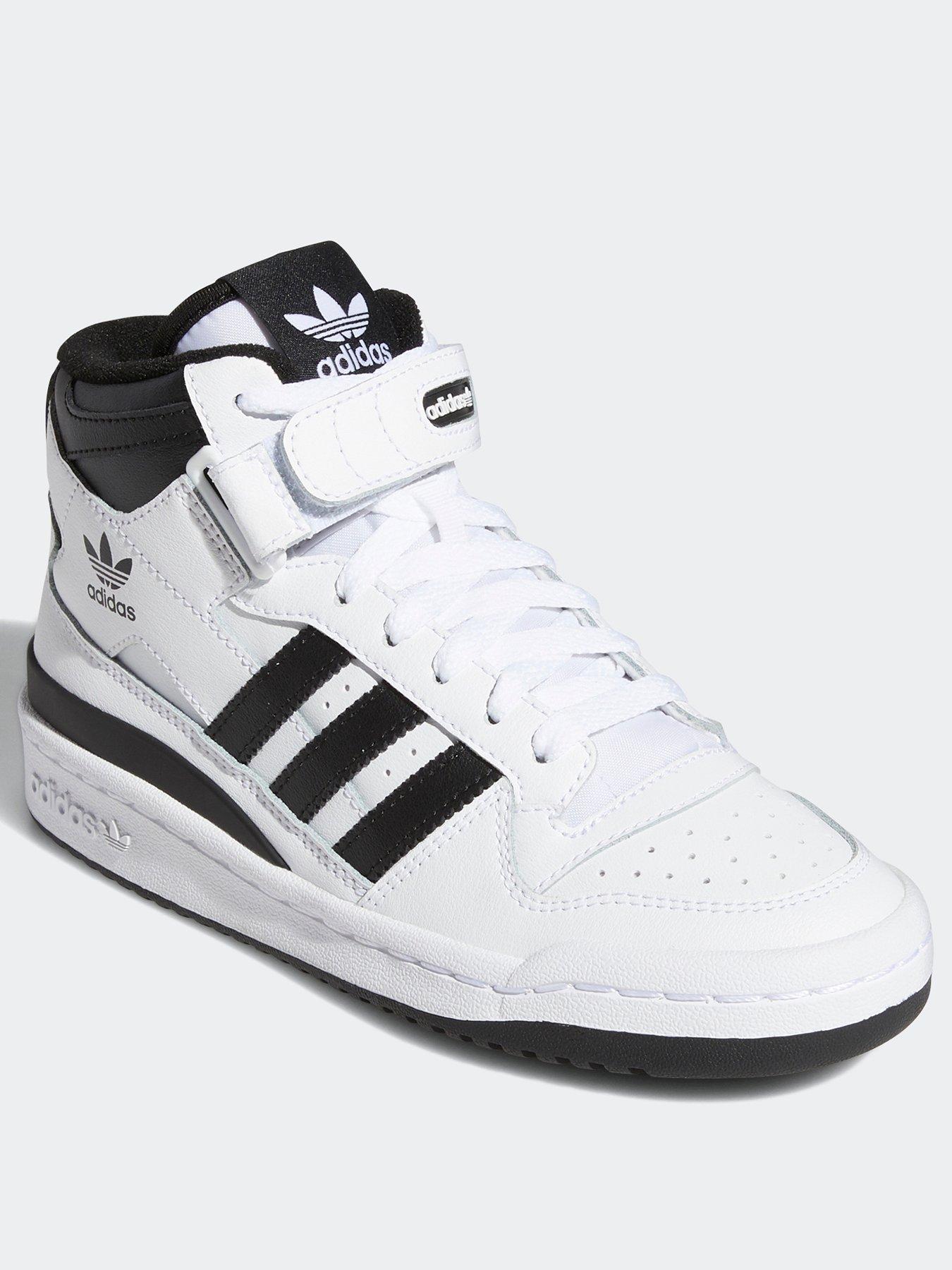 Adidas Originals Forum Mid Shoes - White/Black