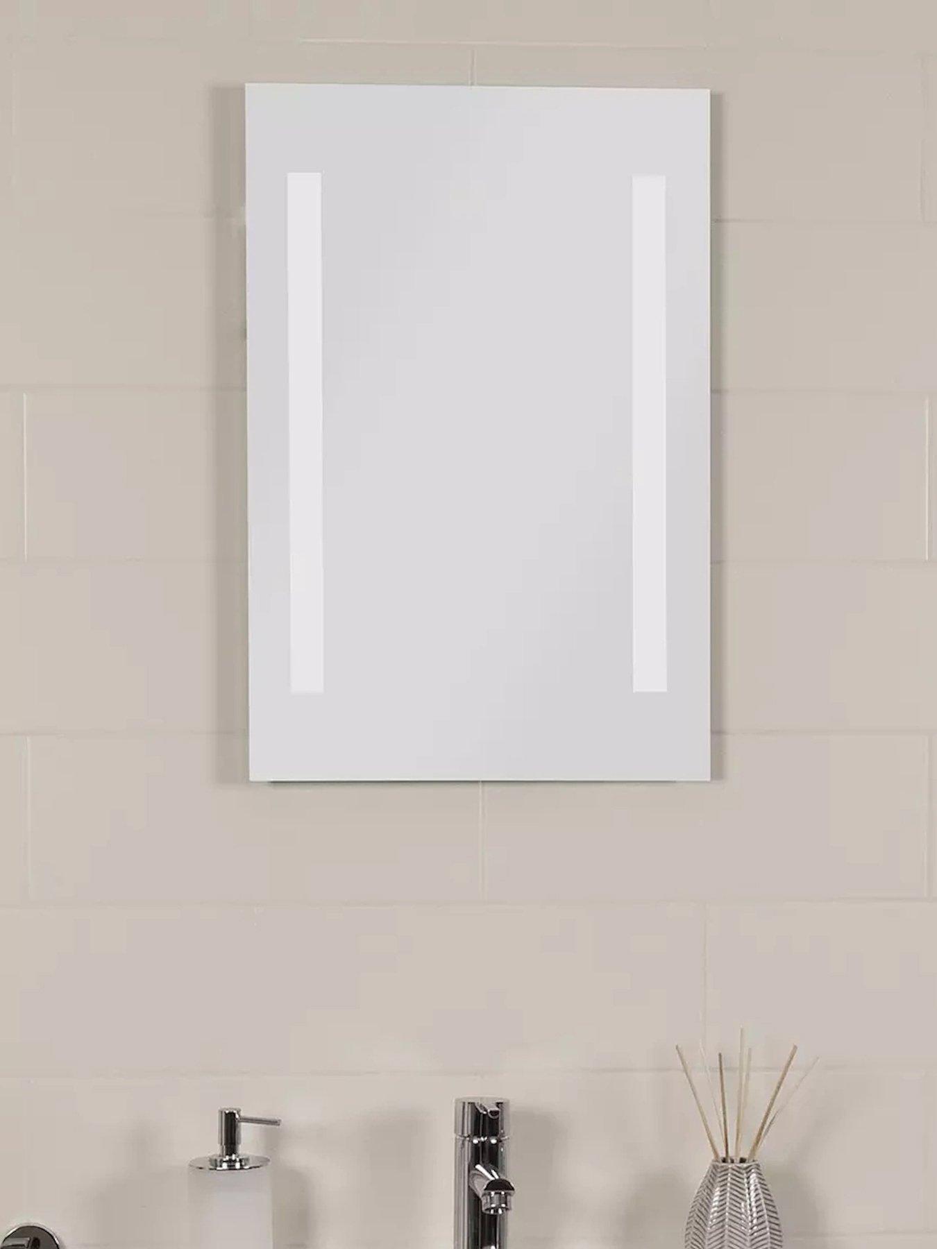 Croydex Malham Illuminated Mirror - Battery Operated