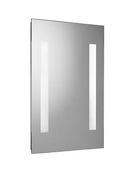 Product photograph of Croydex Malham Illuminated Mirror - Battery Operated from very.co.uk