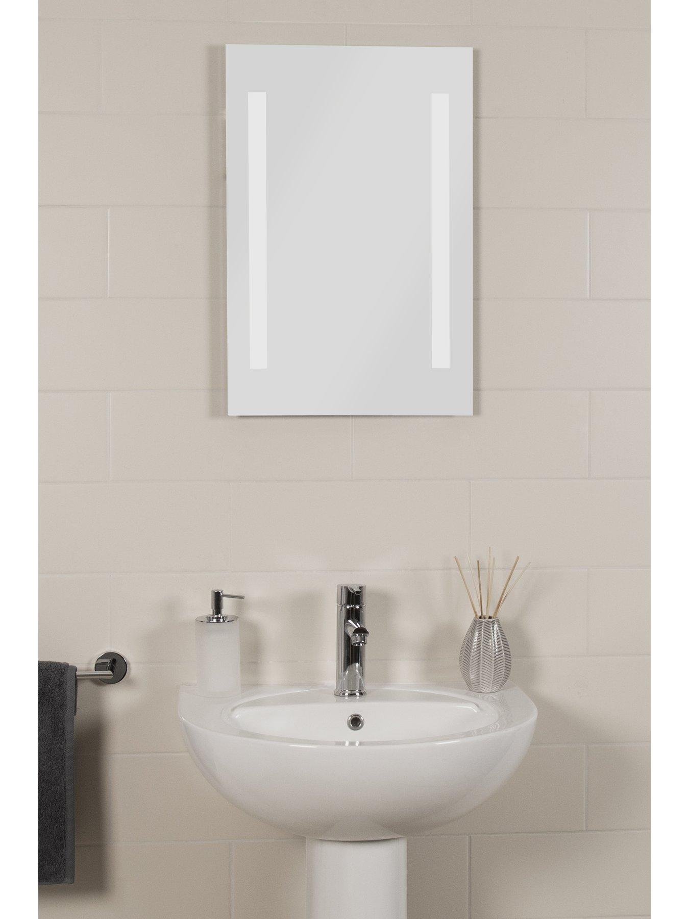 Croydex Malham Illuminated Mirror Battery Operated Very.co.uk