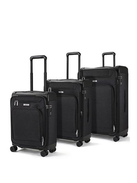 rock-luggage-parker-8-wheel-suitcases-3-piece-set-black
