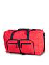  image of rock-luggage-large-foldaway-holdall-red