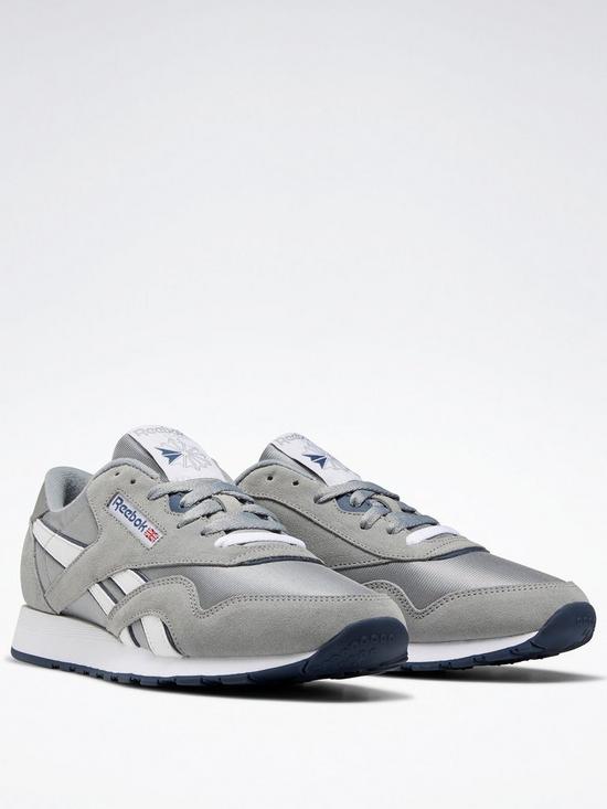 front image of reebok-classic-nylon-shoes