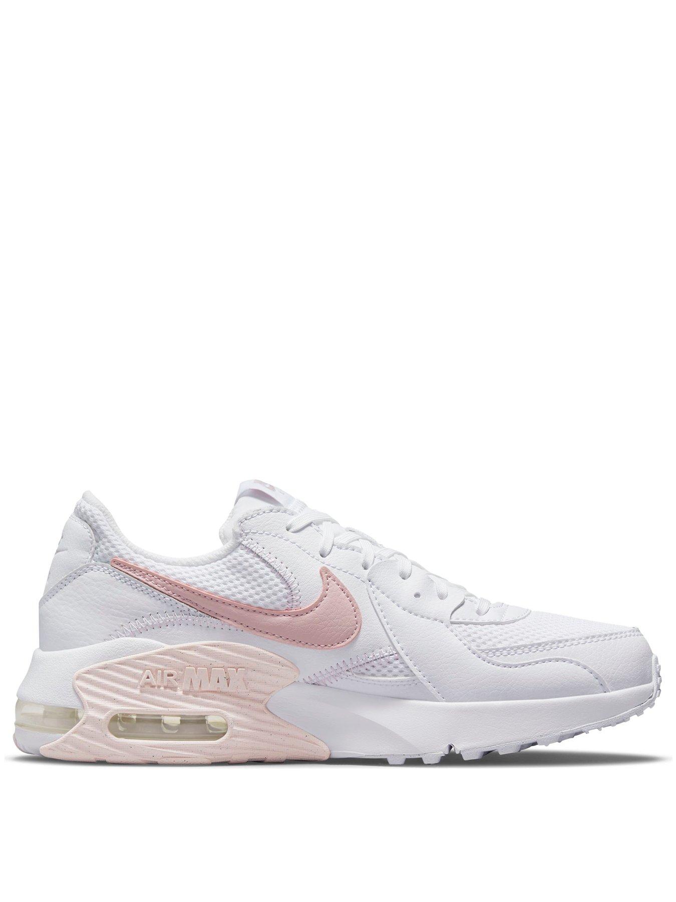 Air max white and sales pink