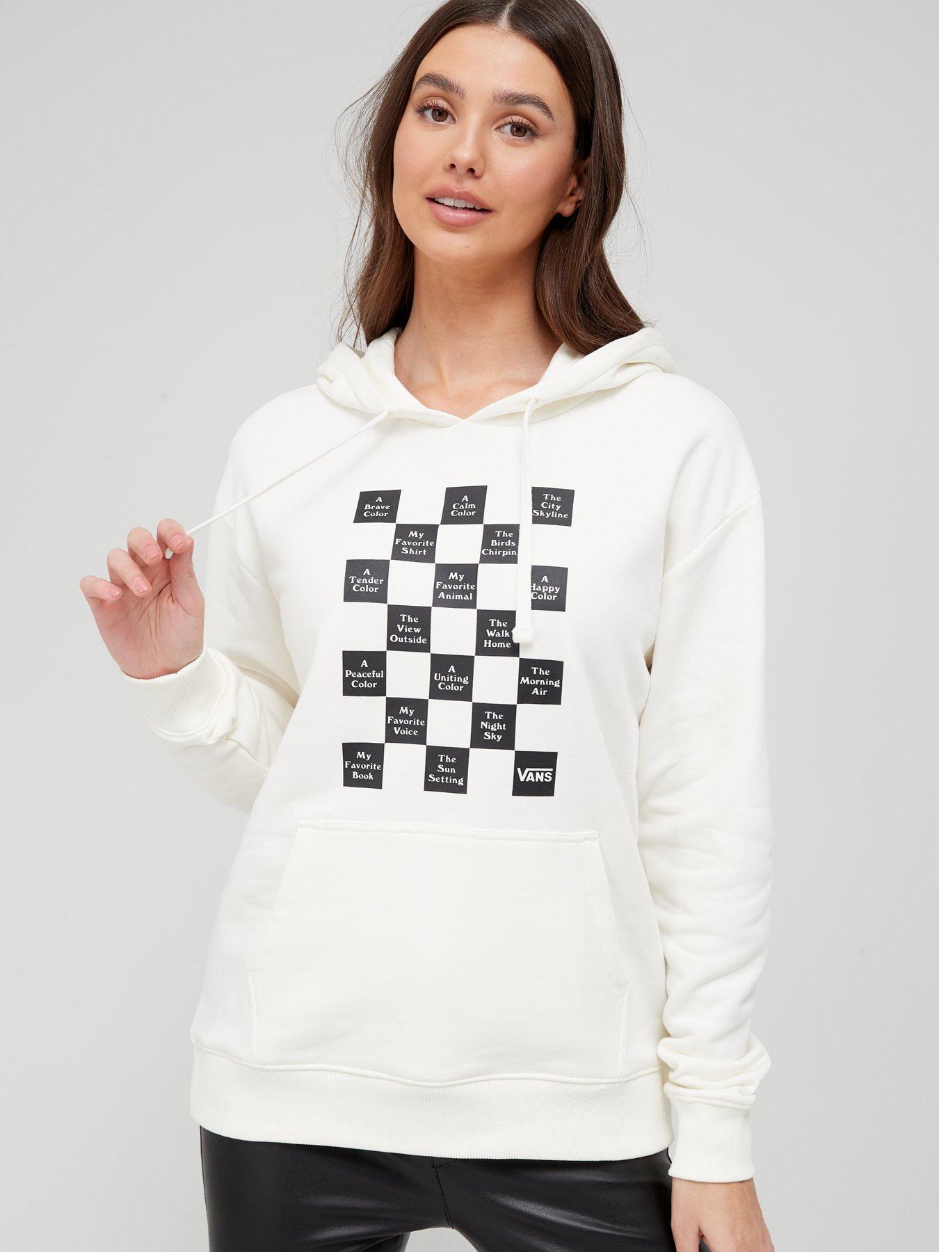 checkered vans sweater