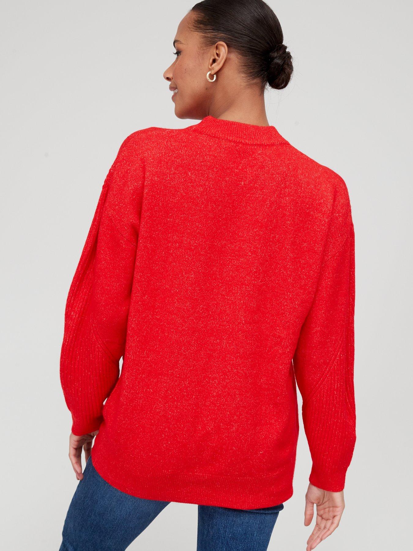 longline red jumper