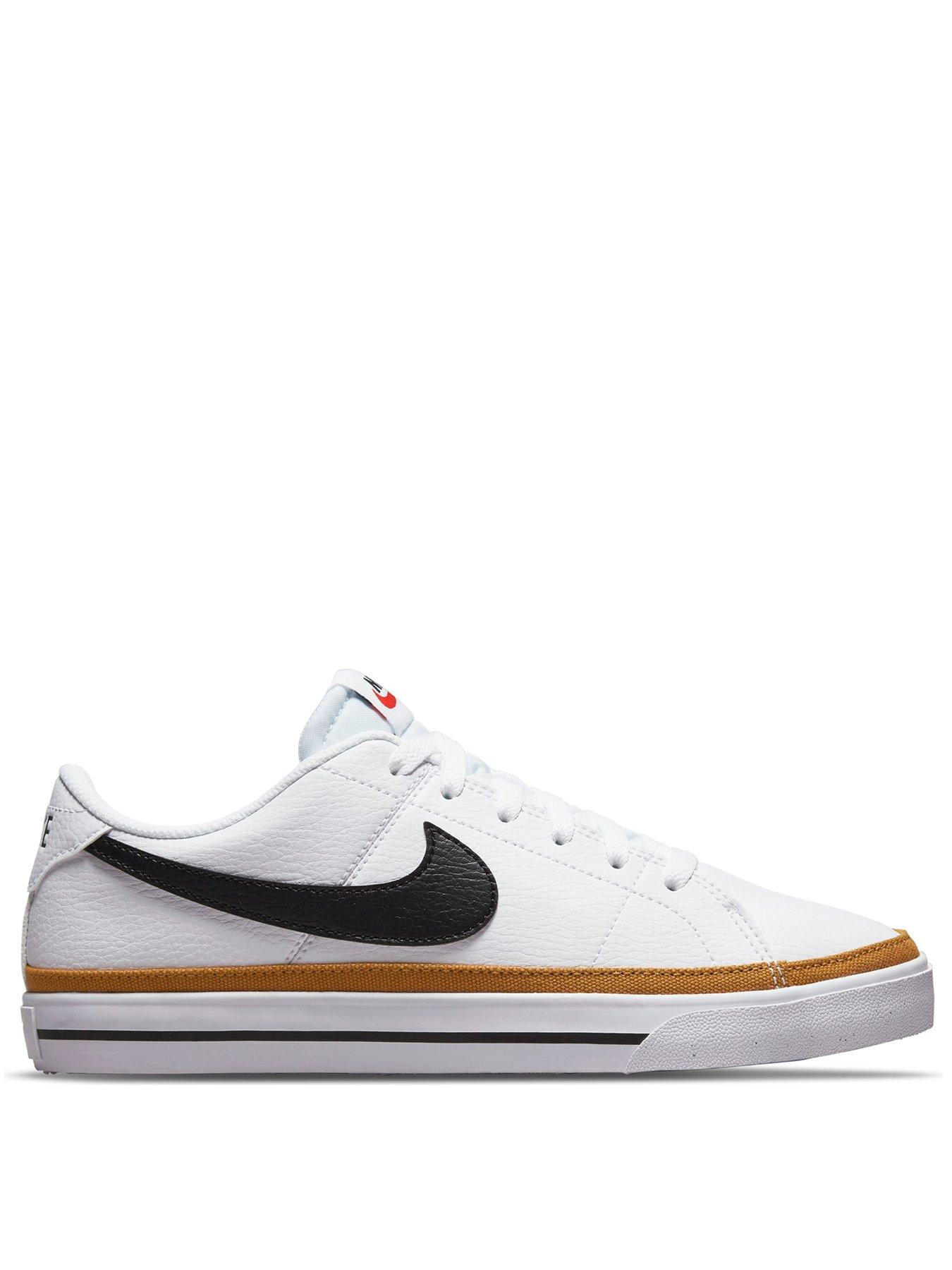 Orange and white nike trainers online