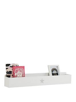 Product photograph of Great Little Trading Co Star Book Ledge Wall Shelf from very.co.uk