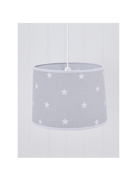 great-little-trading-co-stardust-kids-easy-fit-ceiling-light-shade-grey