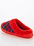  image of lauren-by-ralph-lauren-plaidnbspsuper-soft-slippers-red