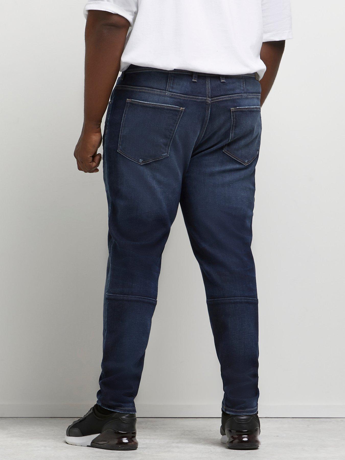 Jeans Big & Tall Slim Battersea Jean - Dark Blue