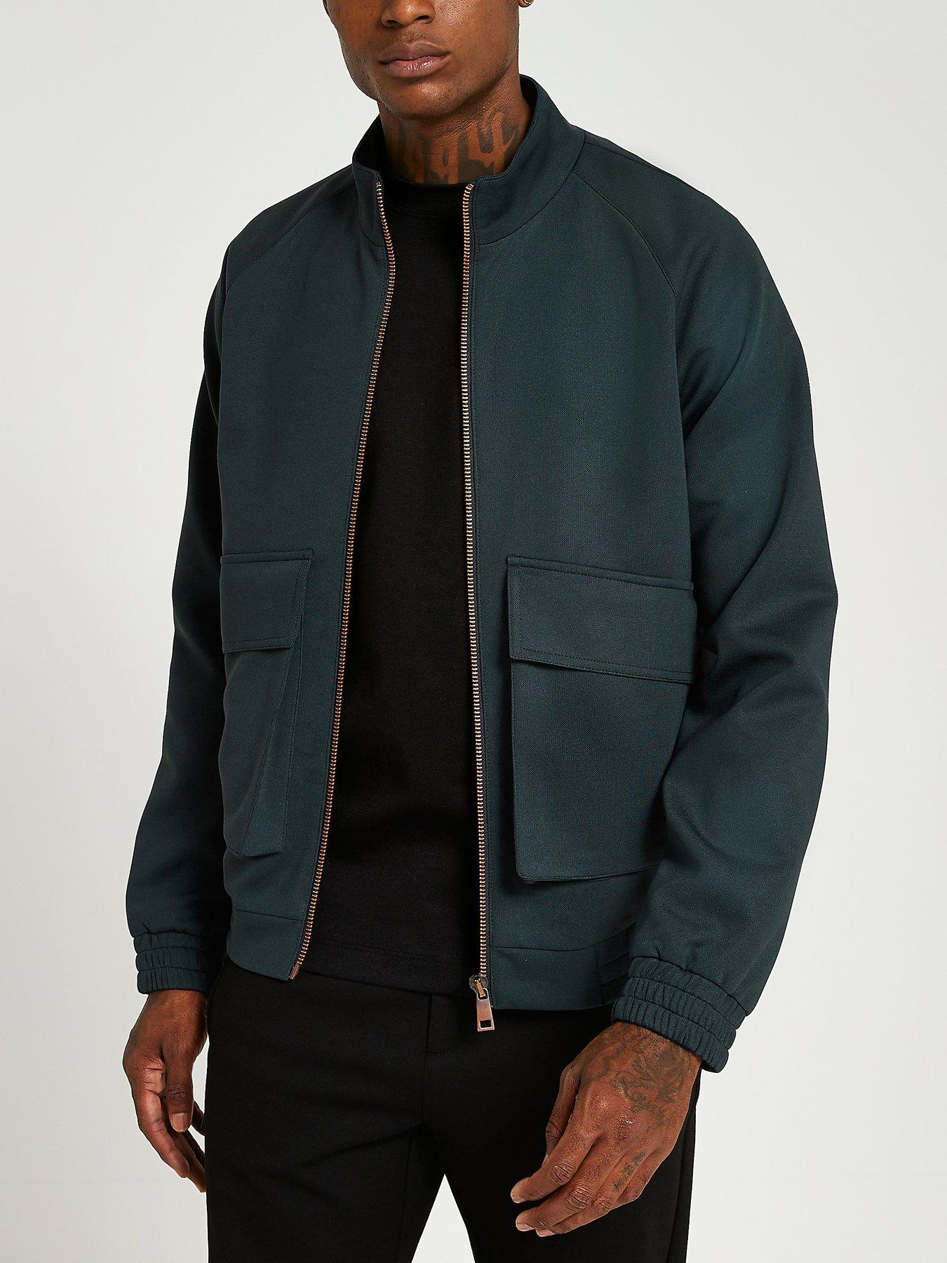 river island utility bomber jacket