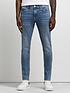  image of river-island-skinny-fit-jeans-blue