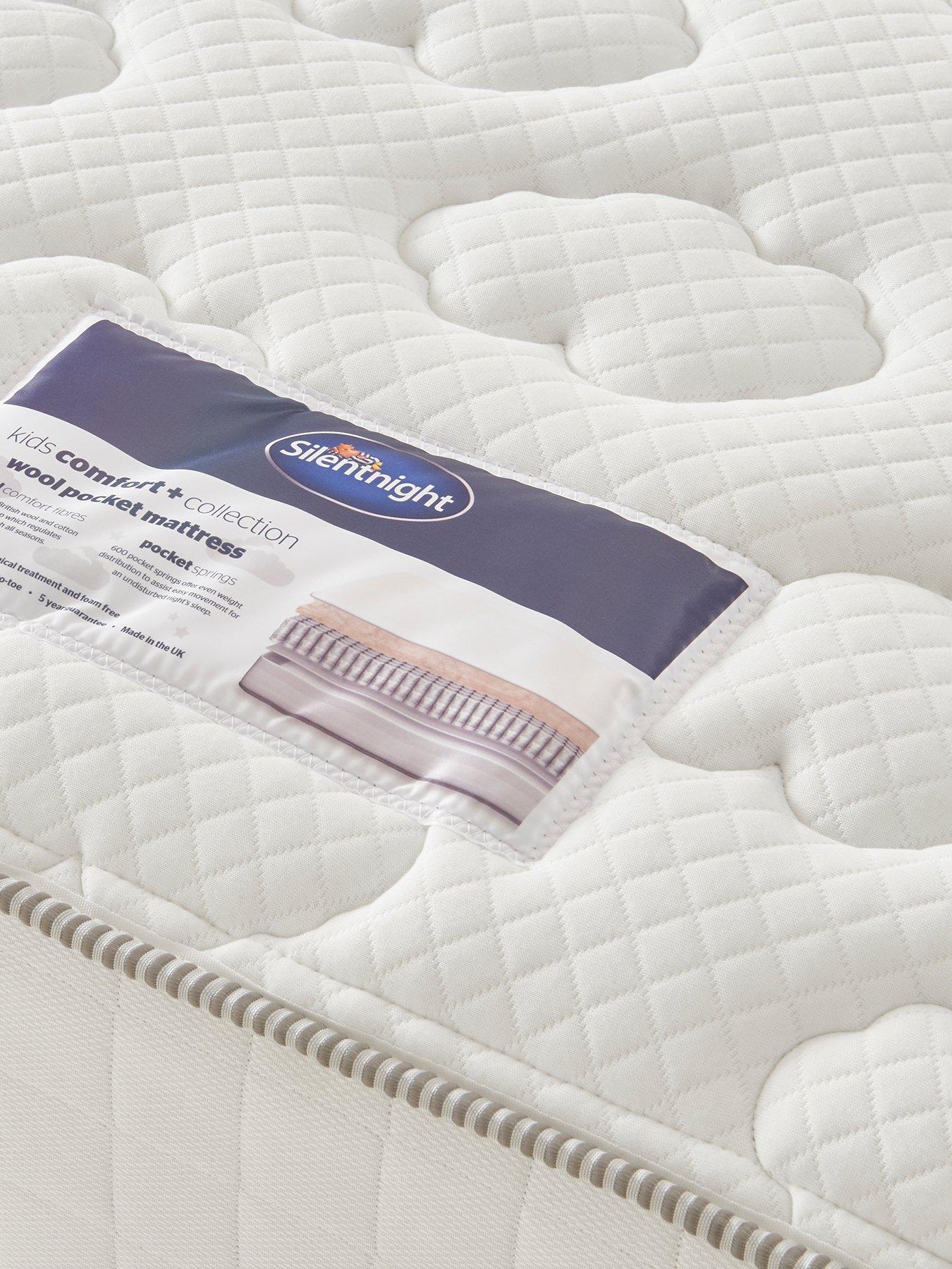 Image 5 of 7 of Silentnight Kids 600 Pocket Natural Mattress - Medium