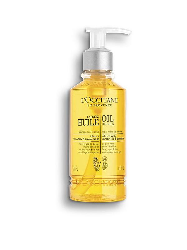 Image 1 of 2 of L'OCCITANE Oil-to-Milk Makeup Remover 200ml