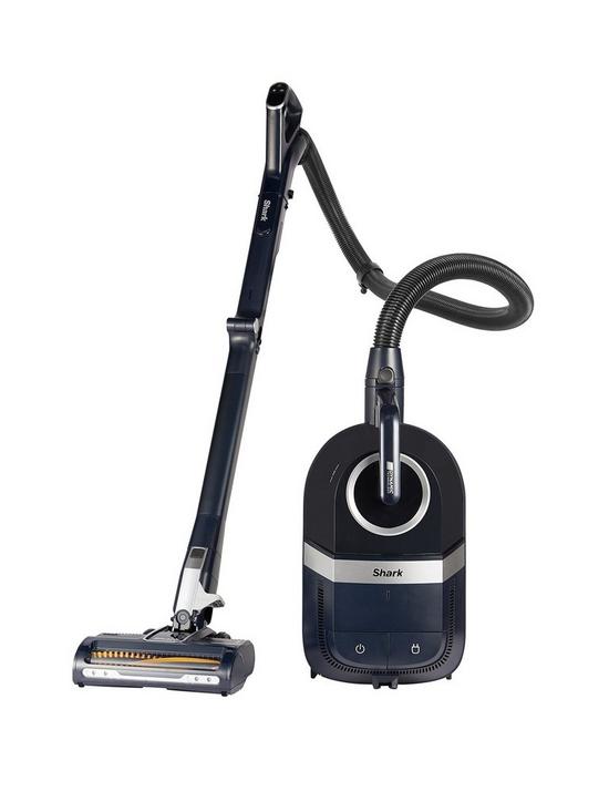 front image of shark-bagless-cylinder-vacuum-cleaner-with-dynamic-technology-amp-anti-hair-wrap-pet-model-cz250ukt