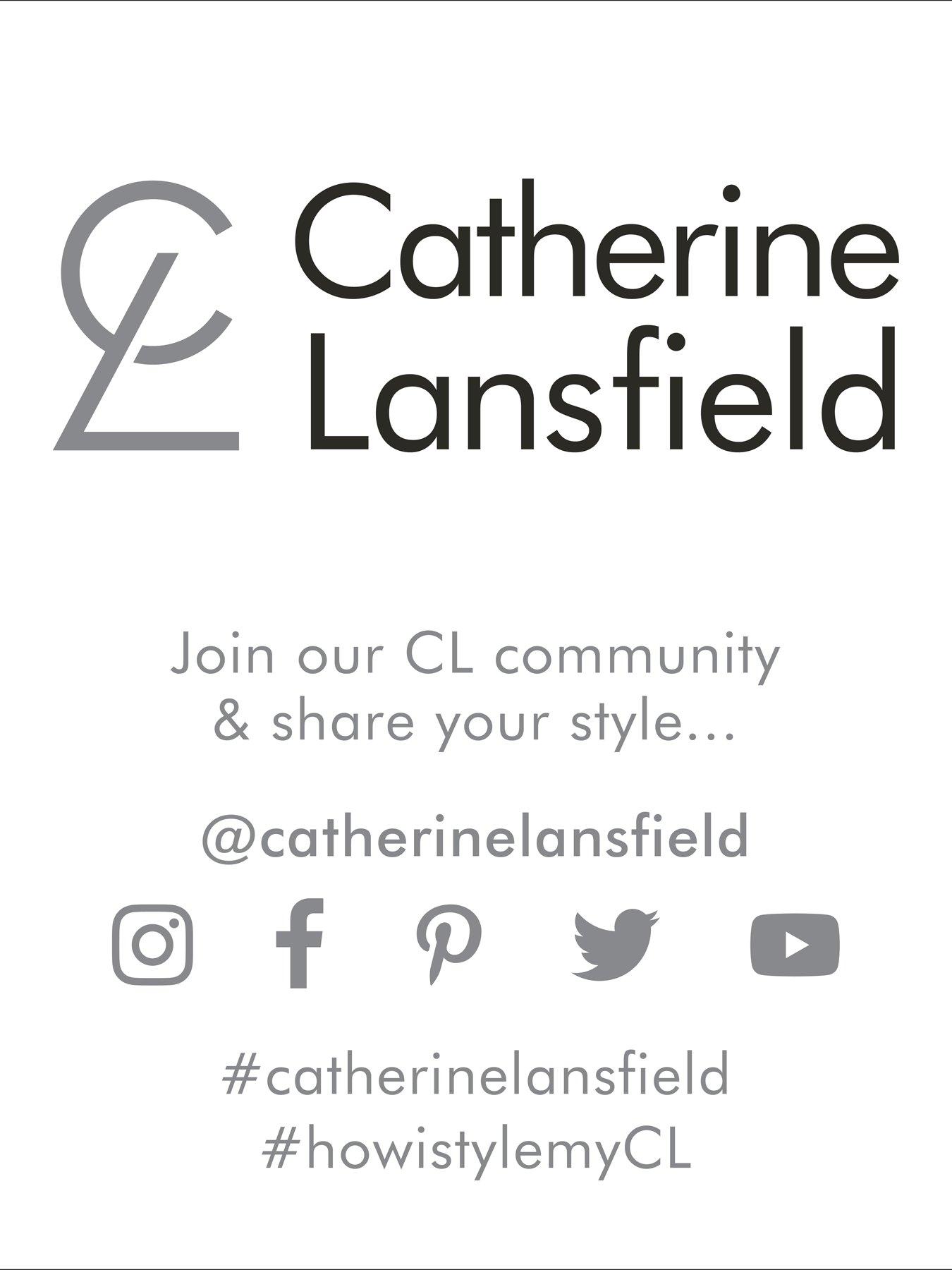 Image 4 of 4 of Catherine Lansfield Textured Stripe Shower Curtain&nbsp;