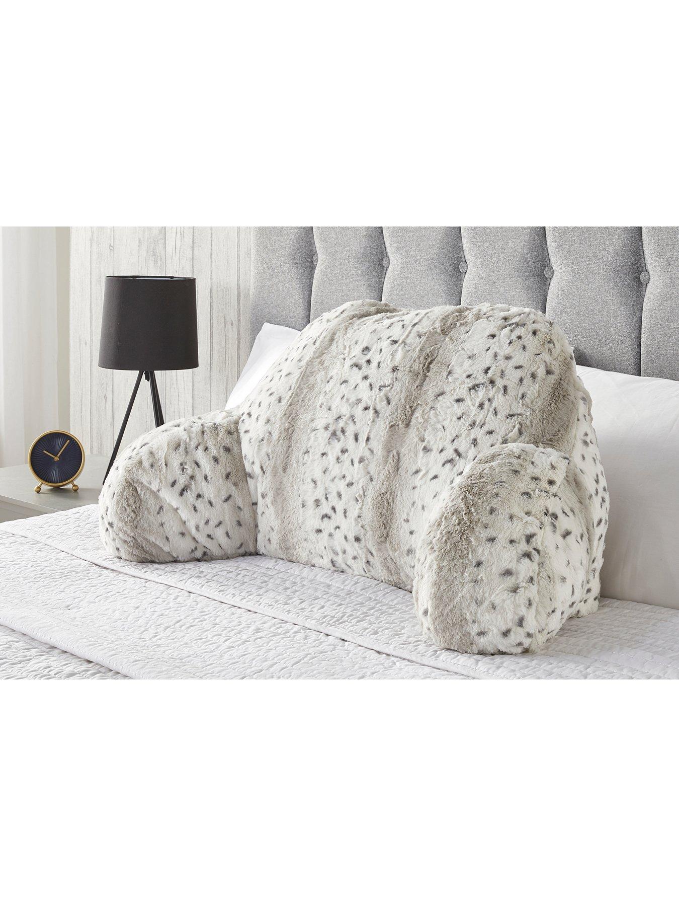 Product photograph of Everyday Collection Snow Leopard Cuddle Cushion from very.co.uk