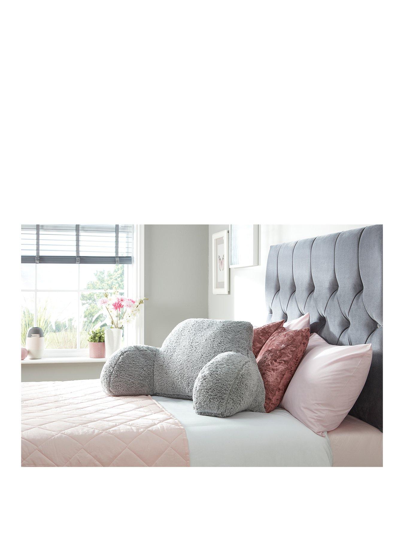 Product photograph of Everyday Collection Everyday Fleece Cuddle Cushion - Grey from very.co.uk