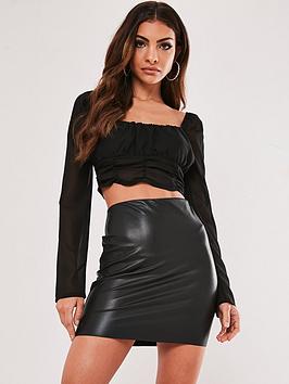 missguided-missguided-price-point-faux-leather-mini-skirt