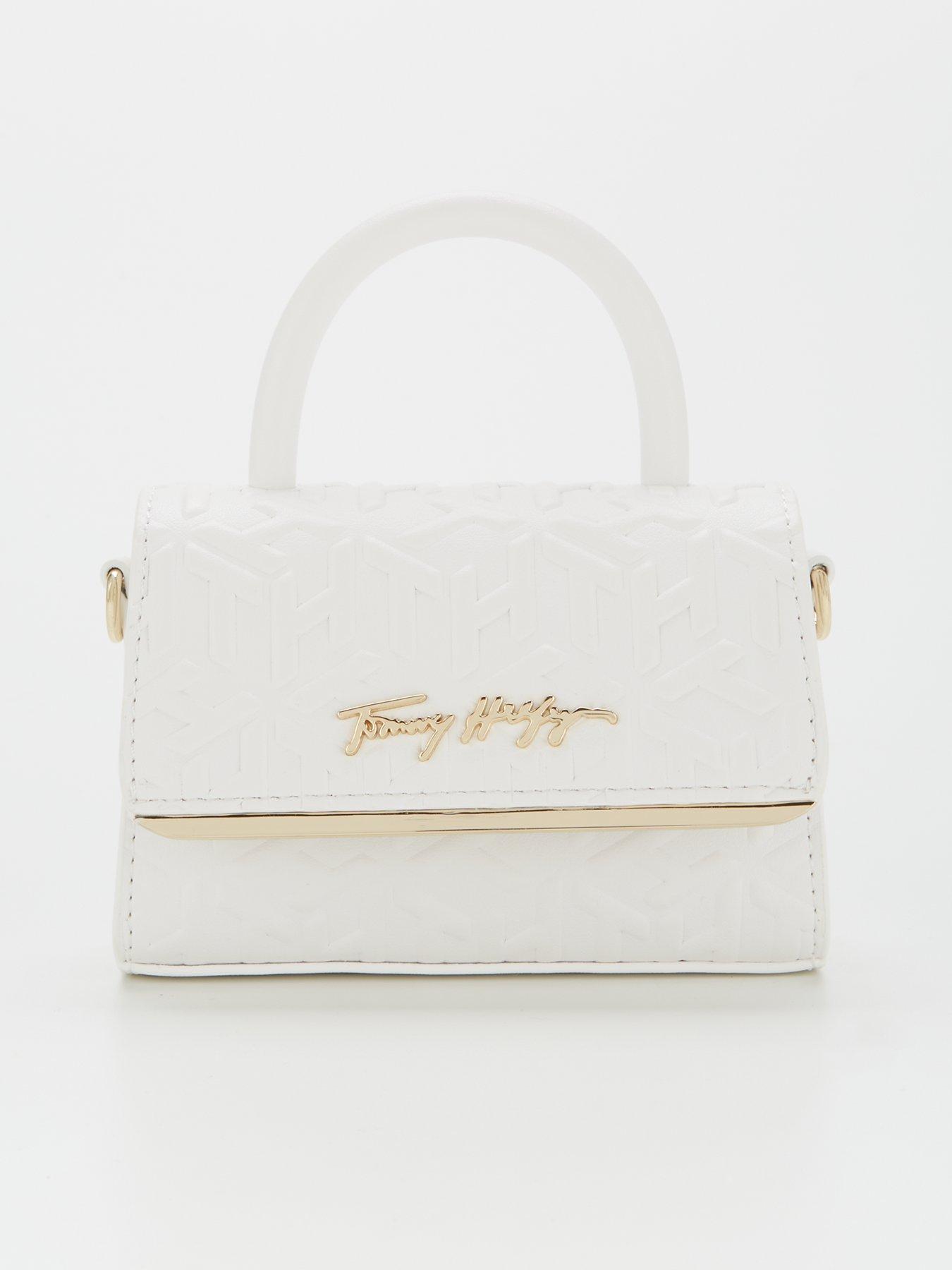 Tommy Hilfiger Modern Mini Bar Bag - White, White, Women