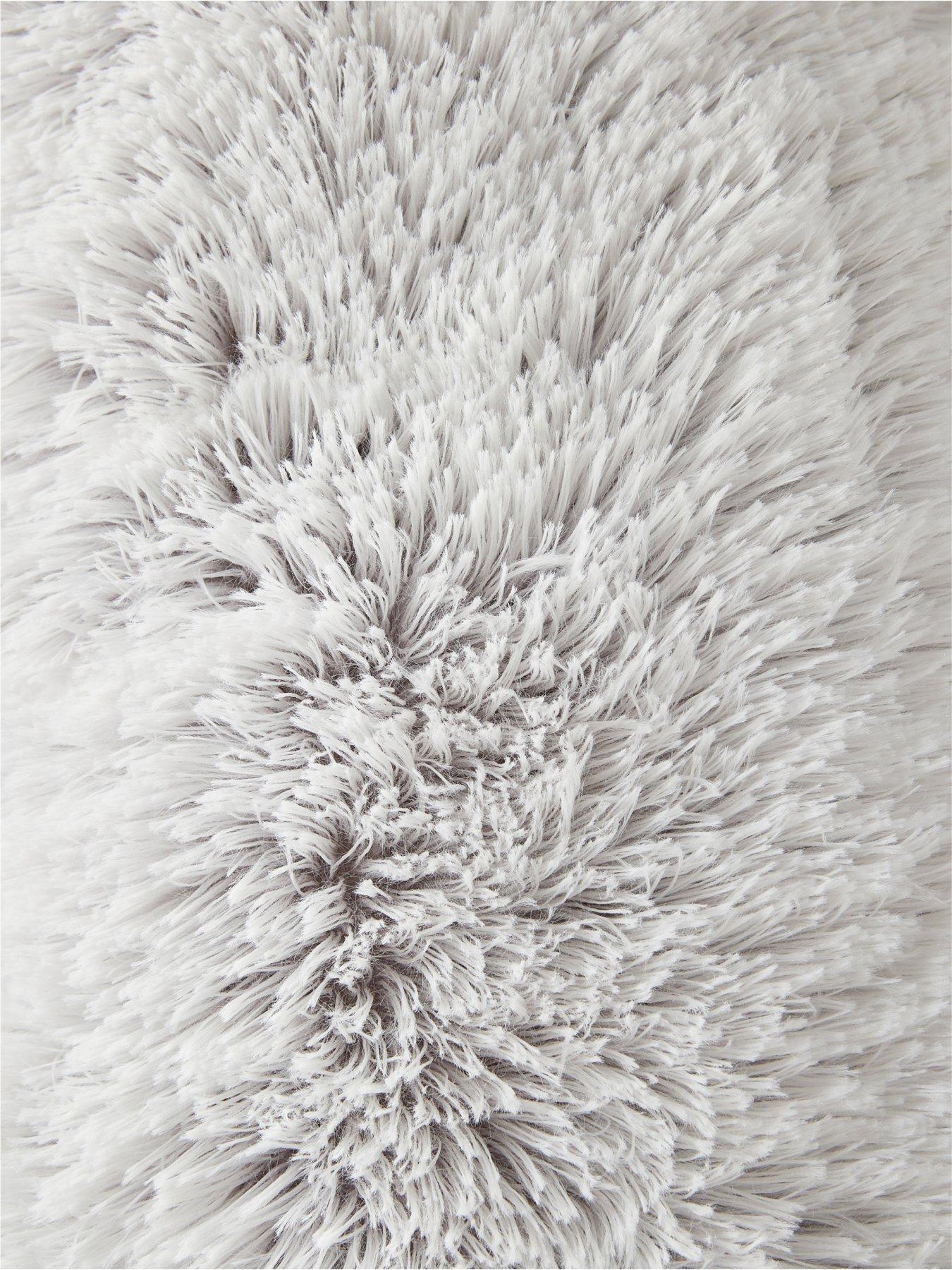Image 3 of 4 of Very Home Shaggy V-Shaped Cushion - Multi
