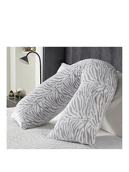 Product photograph of Everyday Collection Everyday Animal Print V Shaped Pillow from very.co.uk